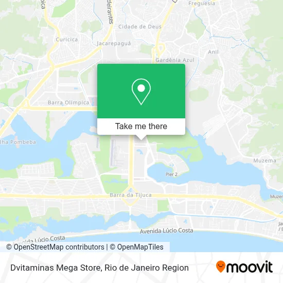 Dvitaminas Mega Store map