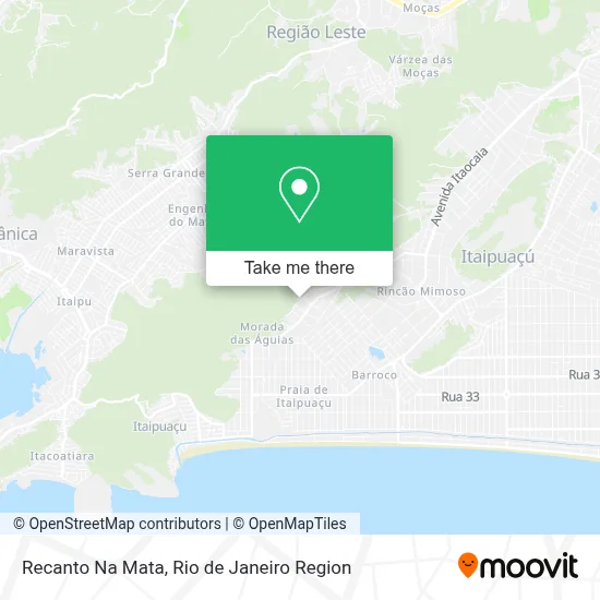 Recanto Na Mata map
