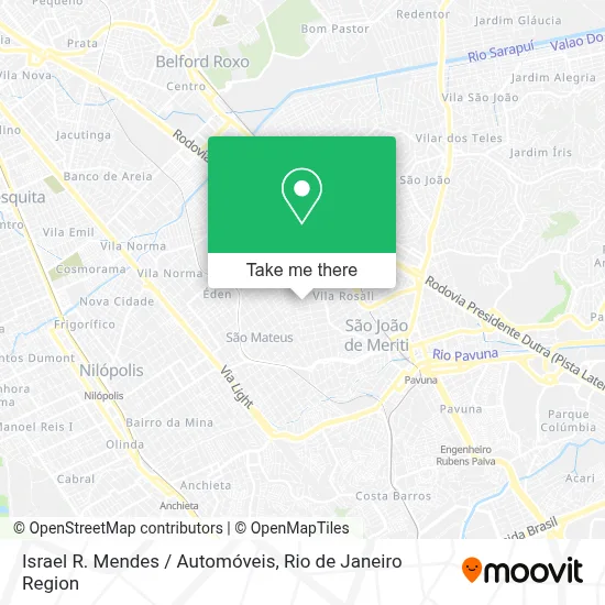 Israel R. Mendes / Automóveis map