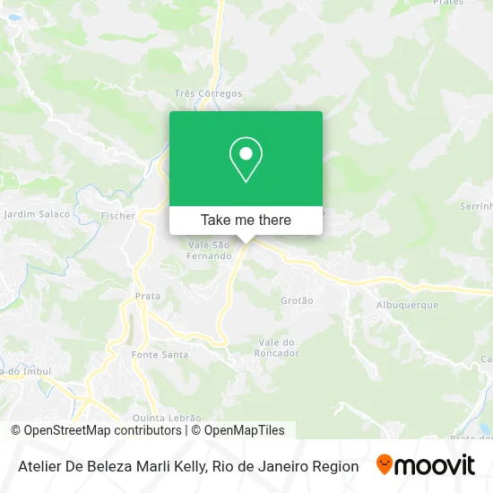 Atelier De Beleza Marli Kelly map