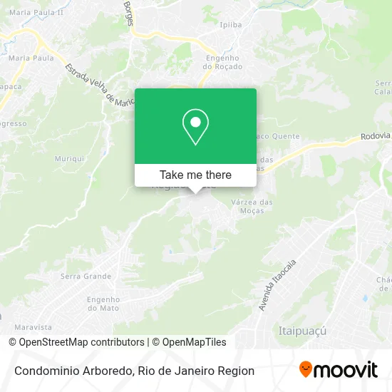 Condominio Arboredo map