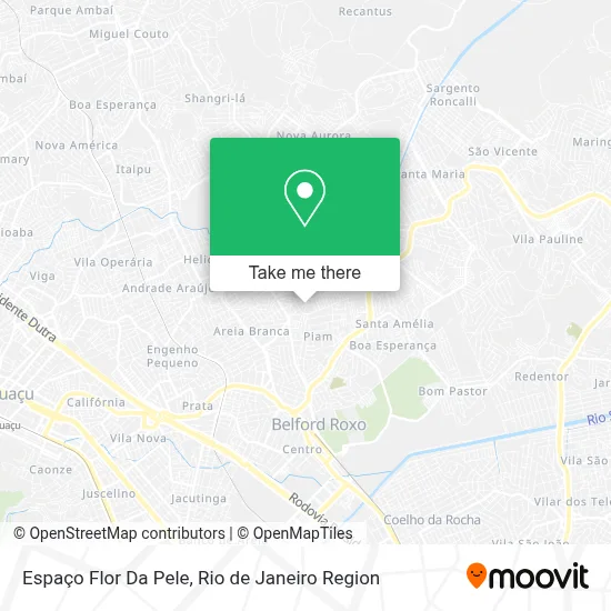 Espaço Flor Da Pele map
