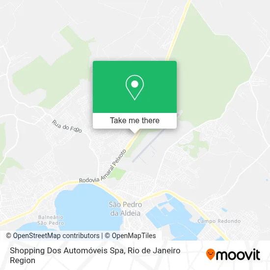 Shopping Dos Automóveis Spa map