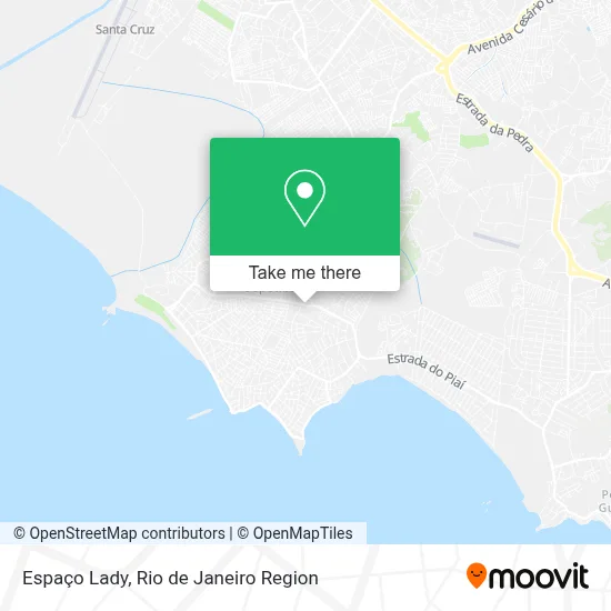 Espaço Lady map
