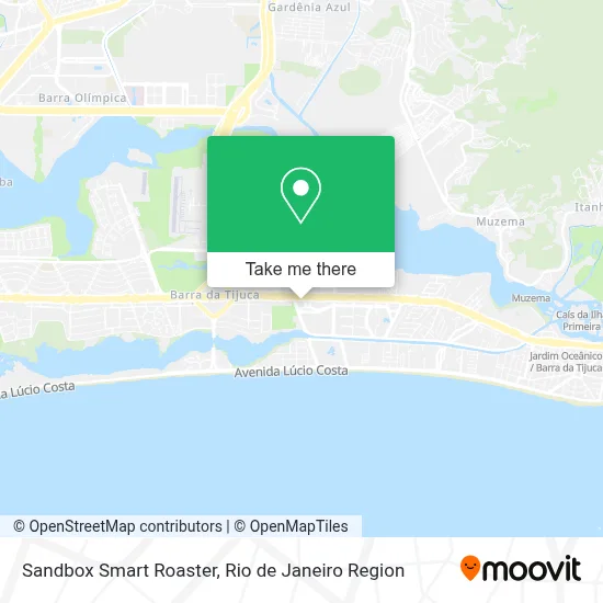 Sandbox Smart Roaster map
