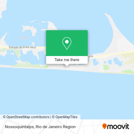Nossoquintalps map