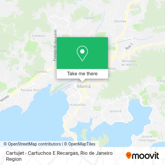 Cartujet - Cartuchos E Recargas map