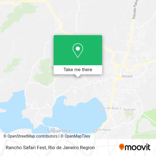 Rancho Safari Fest map