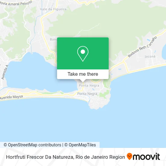 Hortfruti Frescor Da Natureza map
