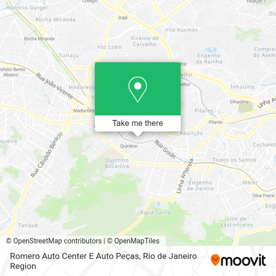 Romero Auto Center E Auto Peças map