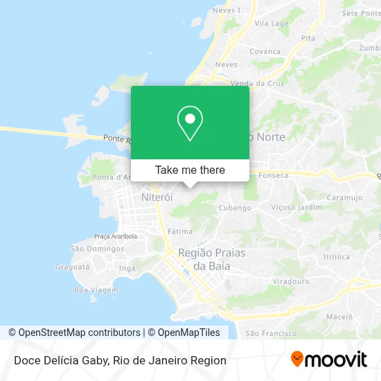Doce Delícia Gaby map