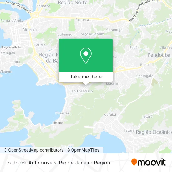 Paddock Automóveis map