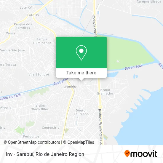 Inv - Sarapuí map
