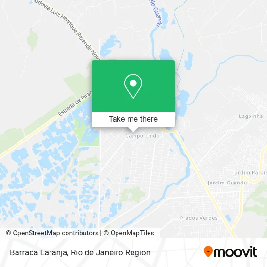 Barraca Laranja map