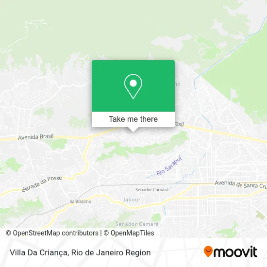 Villa Da Criança map
