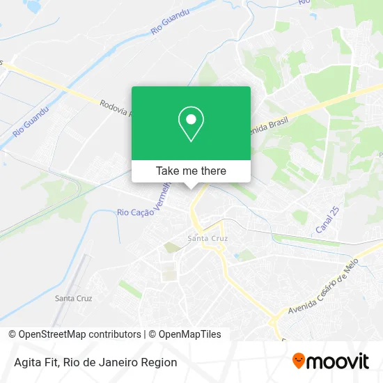 Agita Fit map