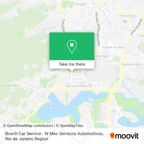 Bosch Car Service - W Mec Servicos Automotivos map