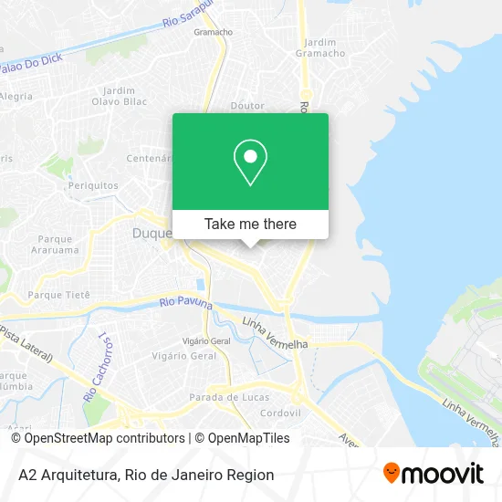 A2 Arquitetura map