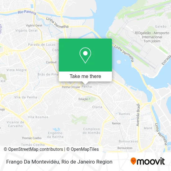 Frango Da Montevidéu map