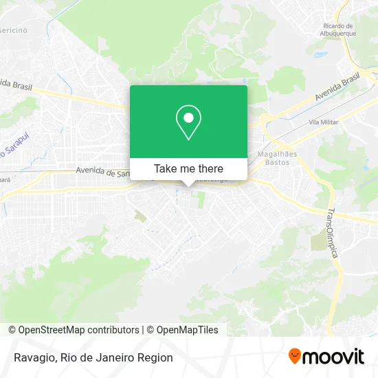 Ravagio map