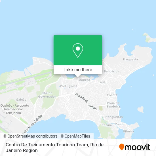 Centro De Treinamento Tourinho Team map