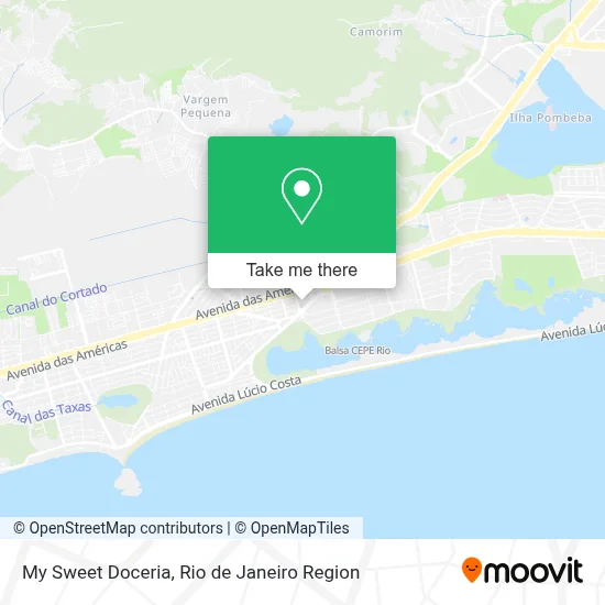 My Sweet Doceria map