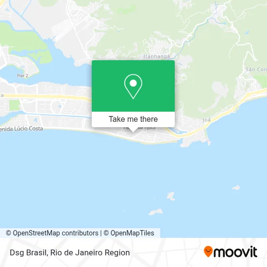 Dsg Brasil map