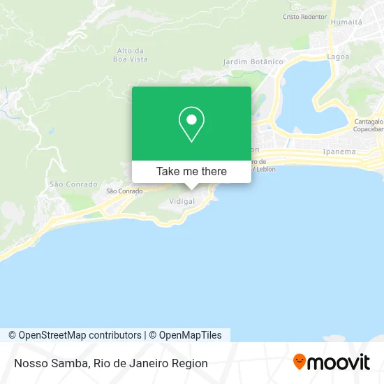 Nosso Samba map
