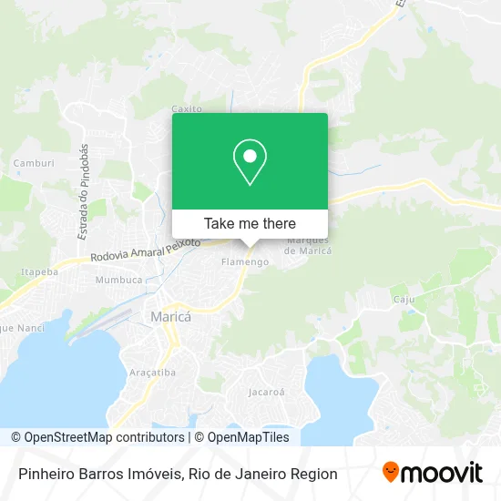Pinheiro Barros Imóveis map