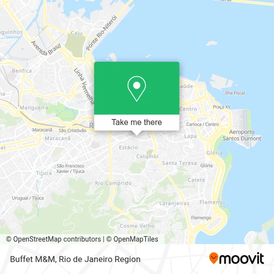 Buffet M&M map