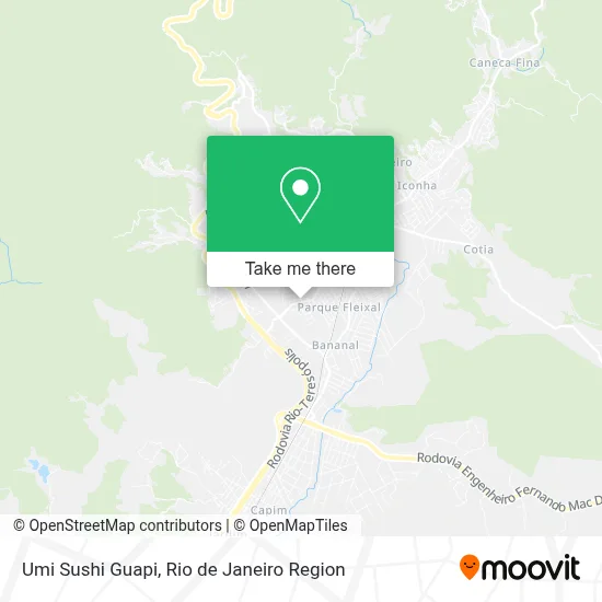 Umi Sushi Guapi map