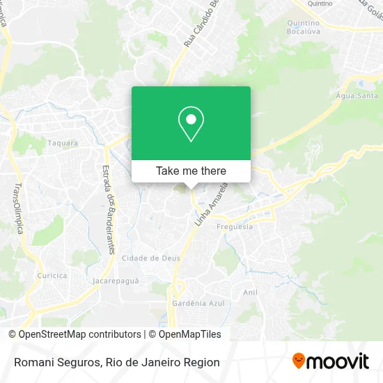Romani Seguros map