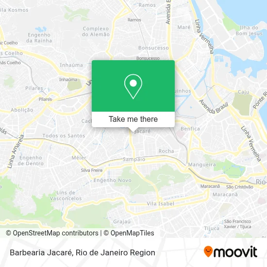 Barbearia Jacaré map