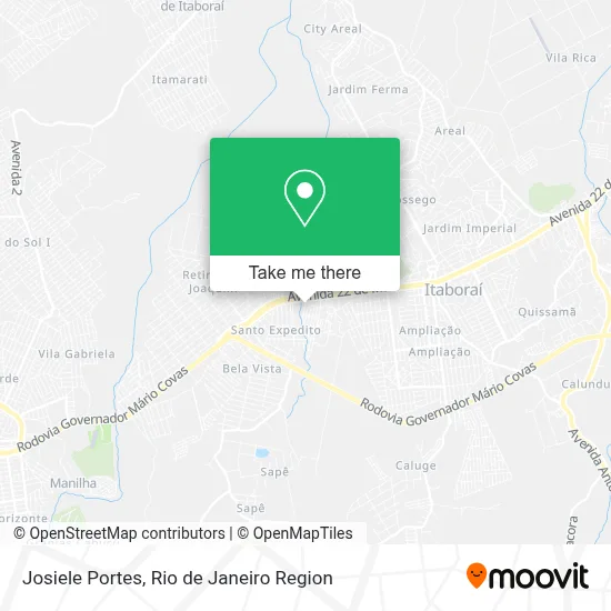 Josiele Portes map