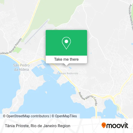 Tânia Prioste map