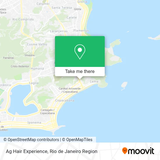 Ag Hair Experience map
