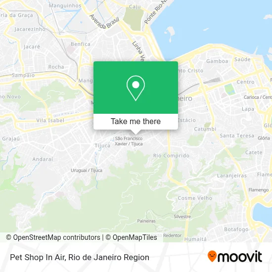 Pet Shop In Air map