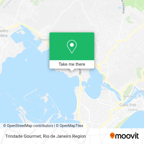 Trindade Gourmet map
