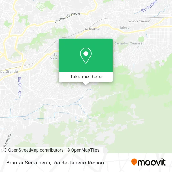 Bramar Serralheria map