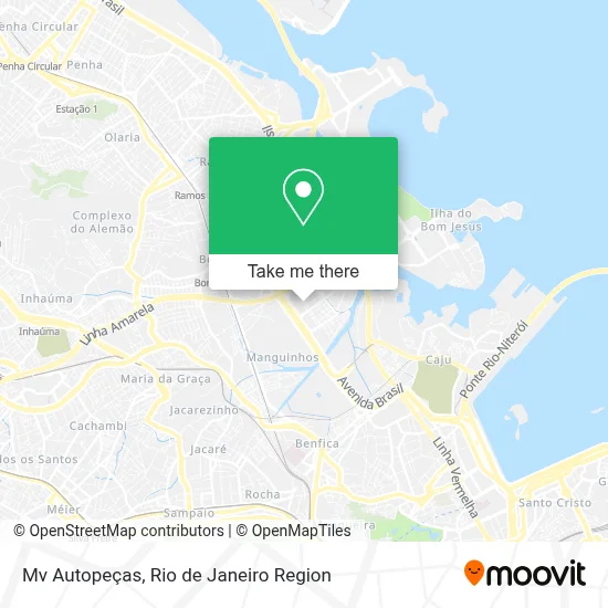 Mv Autopeças map