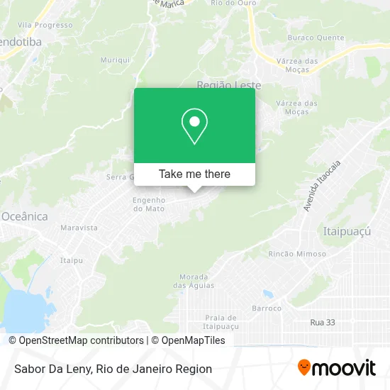Sabor Da Leny map