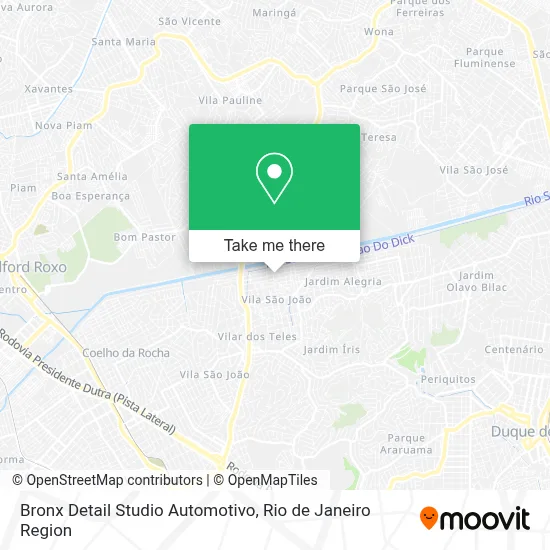 Bronx Detail Studio Automotivo map
