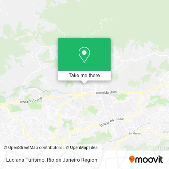 Luciana Turismo map