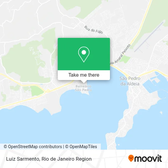 Luiz Sarmento map