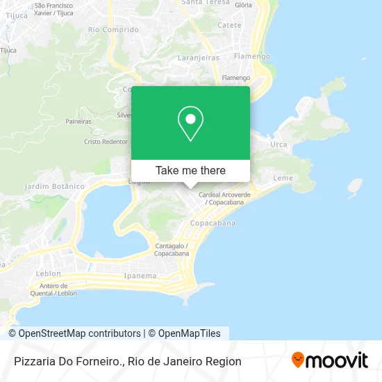Pizzaria Do Forneiro. map