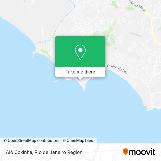 Alô Coxinha map