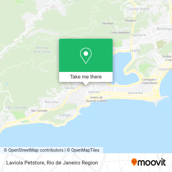 Laviola Petstore map