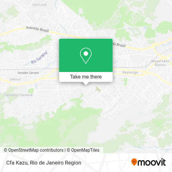 Cfa Kazu map