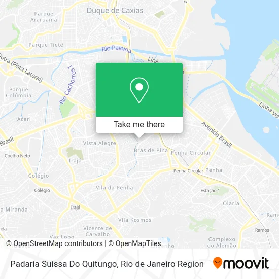 Padaria Suissa Do Quitungo map