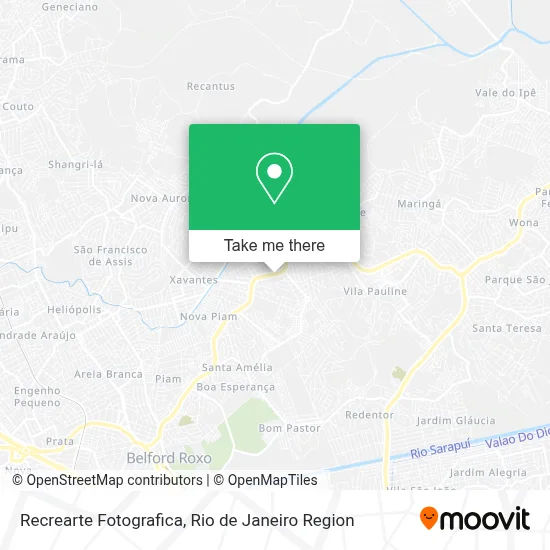 Recrearte Fotografica map